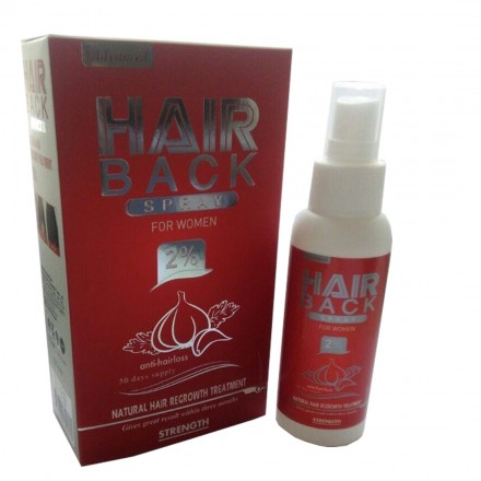 Лосьон для волос с миноксидилом 2% HAIR BACK 100 мл