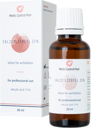 SALICYLICPEEL 15%  Салициловый пилинг 30 мл. / Medic Control Peel